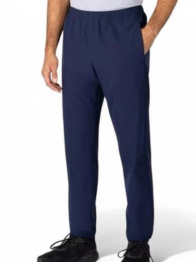 NWT! Soybu Men's Woven Jogger Navy Blue Mens Size Large Pants Recycled Fabric